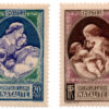 França - 1939 - Y-440 e Y-441 - 1939 Charity Stamp - Pour la Natalité (Conjunto 2 selos) -0