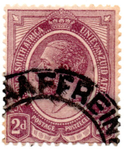 África do Sul - 1913 - STW-5a - 1913 -1922 King George V-0