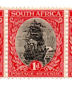 África do Sul - 1926 - STW24 - 1926-1927 Definitive Issue - "SOUTH AFRICA" or "SUIDAFRIKA" (Trinca selos novos) -0