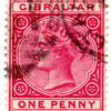 Gibraltar - 1886 - STW-9 - 1886 -1898 Queen Victoria, 1819-1901 -0