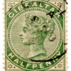 Gibraltar - 1886 - STW-8 - 1886 -1898 Queen Victoria, 1819-1901 -0