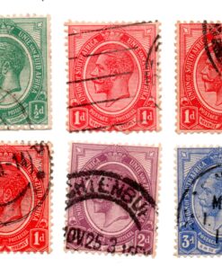 África do Sul - 1913-1922 King George V (Conjunto 6 selos) -0