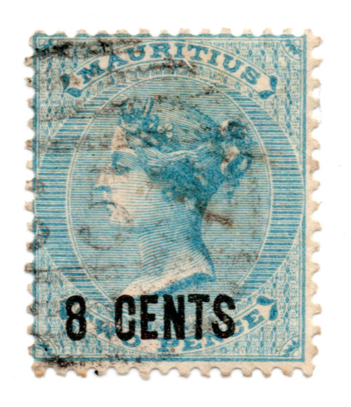 Ilhas Maurício - 1878 - STW-60 - 1878 Queen Victoria Issues Surcharged-0