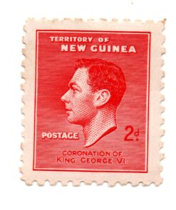 Nova Guiné - 1937 - STW-90-92-93 - 1937 Coronation of King George VI - Conjunto 3 selos - Série incompleta-0