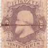 24b - DOM PEDRO II - (20 reis) - (1-07-1866) usado-0