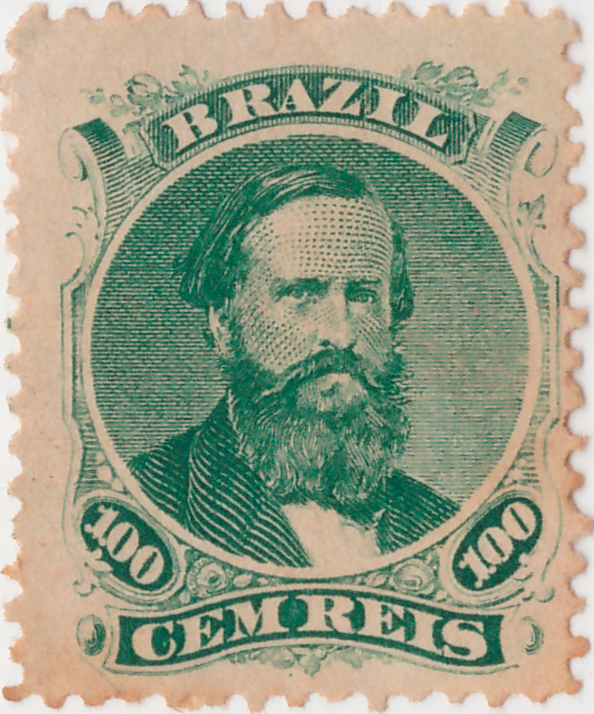 27 - DOM PEDRO II - (100 reis) - (1-07-1866) - Tipo 1A-0