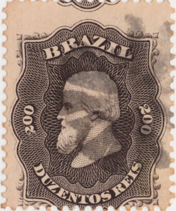 28 - DOM PEDRO II - (200 reis) - (1-07-1866) - Usado-0