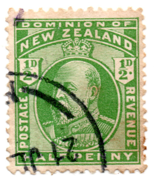 Nova Zelândia - 1909 - STW-132 - 1909 -1916 King Edward VII -0