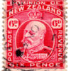Nova Zelândia - 1909 - STW-138 - 1909 King Edward VII - Inscription "DOMINION OF NEW ZEALAND"-0