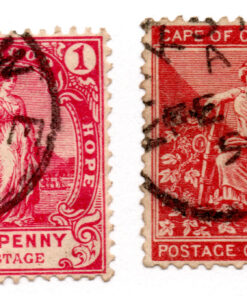 Cabo da Boa Esperança - 1871 - Y- 14 e y- 42 - 1871 -1872 "Hope" - No Outer Frame Line - Conjunto 2 selos -0