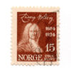 Noruega - 1934 - STW-168-170 - 1934 The 250th Anniversary of the Birth of Ludvig Holberg (conjunto 3 selos) - Série incompleta-0