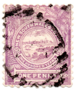 Nova Gales do Sul - 1888 - STW- 66 - 1888 -1889 The 100th Anniversary of the British Crown Colony-0