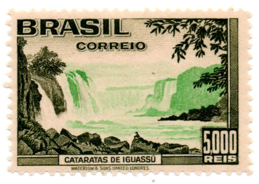 Brasil - 1937 - C-123 - 1937 Propaganda Turística - Cataratas do Iguassu - Mint-0