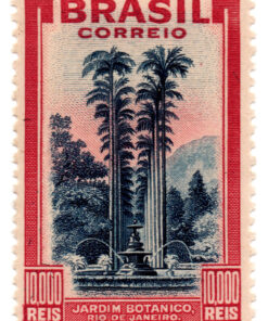 Brasil - 1937 - C-124 - 1937 Propaganda Turística - Jardim Botânico - Rio de Janeiro - Mint-0