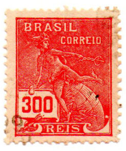 Brasil - 1928 - RHM-246 - 1928 Industry & Culture - Vovó - Filigrana D-0