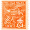 Brasil - 1931-1934 - RHM-280 - 1931-1934 Industry & Culture - New Watermark - Vovó - Filigrana K-0