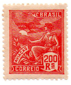 Brasil - 1931-1934 - RHM-281 - 1931-1934 Industry & Culture - New Watermark - Vovó -0