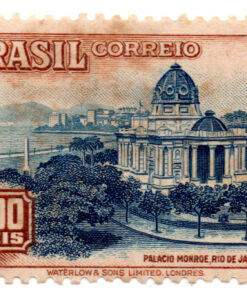 Brasil - 1937 - C-119 - 1937 Propaganda Turística - Palácio Monroe, Rio de Janeiro - Mint-0