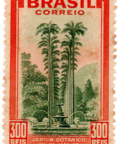 Brasil - 1937 - C-120 - 1937 Propaganda Turística - Jardim Botânico - Rio de Janeiro - Mint-0