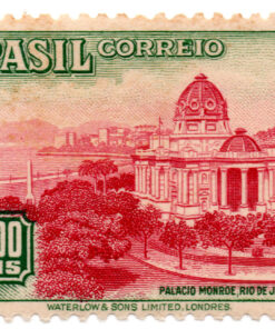 Brasil - 1937 - C-122 - 1937 Propaganda Turística - Palácio Monroe, Rio de Janeiro - Mint-0