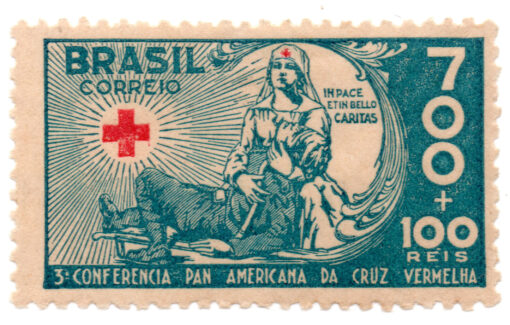 Brasil - 1935 - C-90 - 1935 The Third Pan American Congress Red Cross Conference - 3ª Conferência Panamericana da Cruz Vermelha - Mint-0