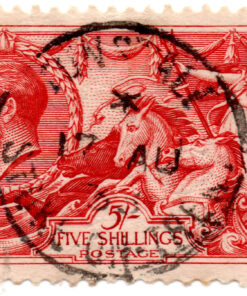 ST/G 416 - 109 - KING GEORGE - USADO - (1913-18) - 5s. - RED