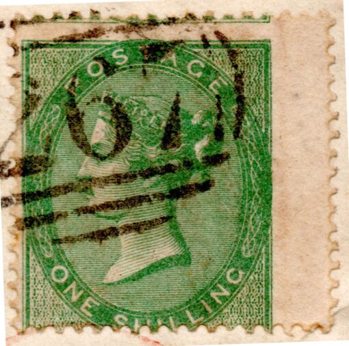 ST/G - 72 - 19 - QUEEN VICTORIA - USADO - (1855-57) - GREEN