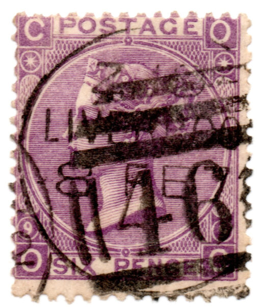 ST/G - 84 - 23 - QUEEN VICTORIA - USADO - (1862-64) - LILAC