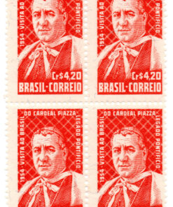 Visita do legado pontifício cardeal Adeodato Piazza - quadra