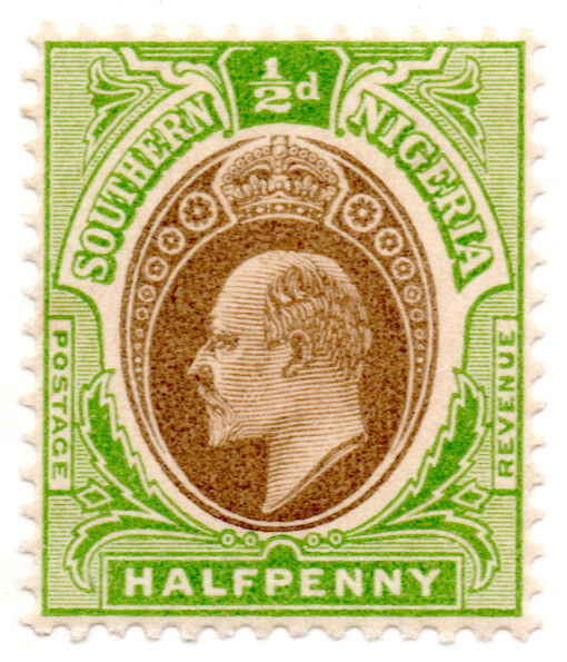 Nigeria sul verde 1.2P 1908 ps
