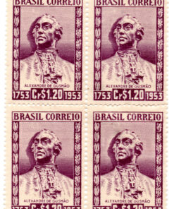 C327 - Bicentenário da morte de Alexandre de Gusmão - quadra