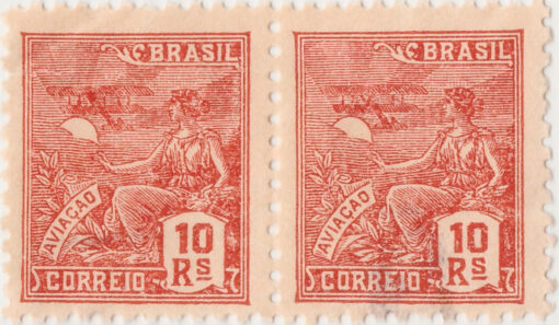 318 - Vovó - 10 réis - Par - 1934