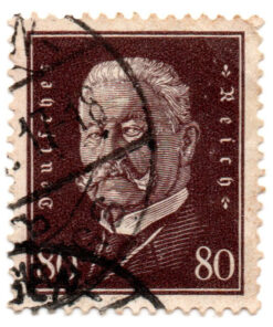 1928 Paul von Hindenburg