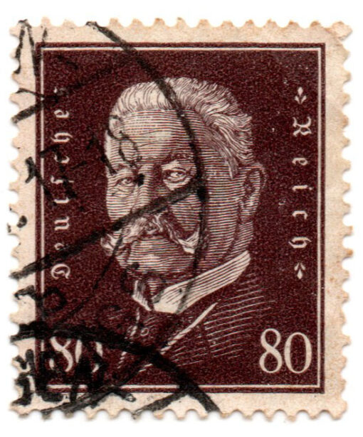 1928 Paul von Hindenburg