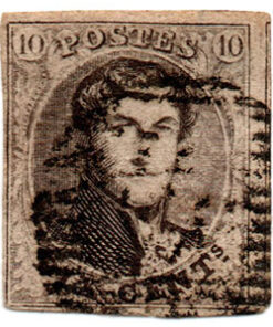 King Leopold I - Perforated