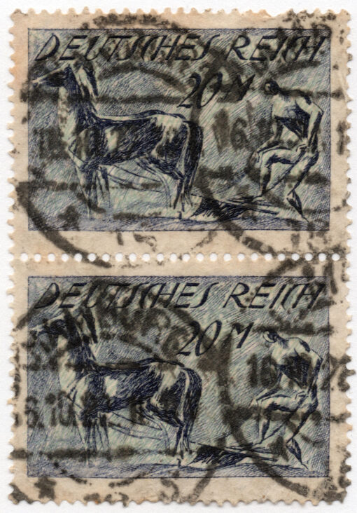 1921 - Cavalo e arado (o par)
