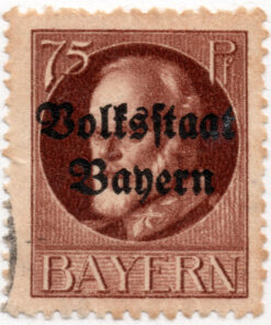 1920 - Bayern - overprinted 