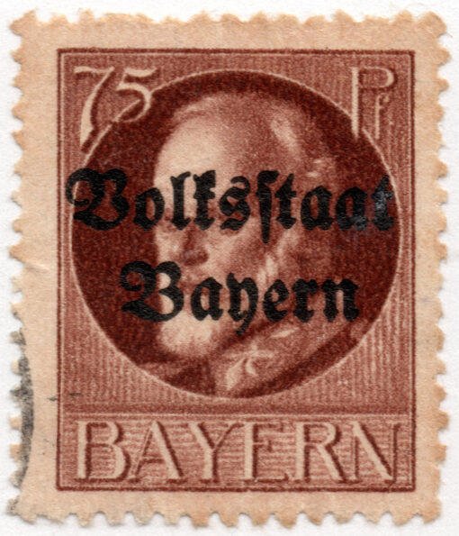 1920 - Bayern - overprinted 