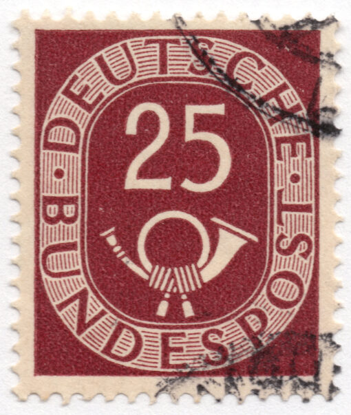 1951 - Posthorn (Corneta Postal) 