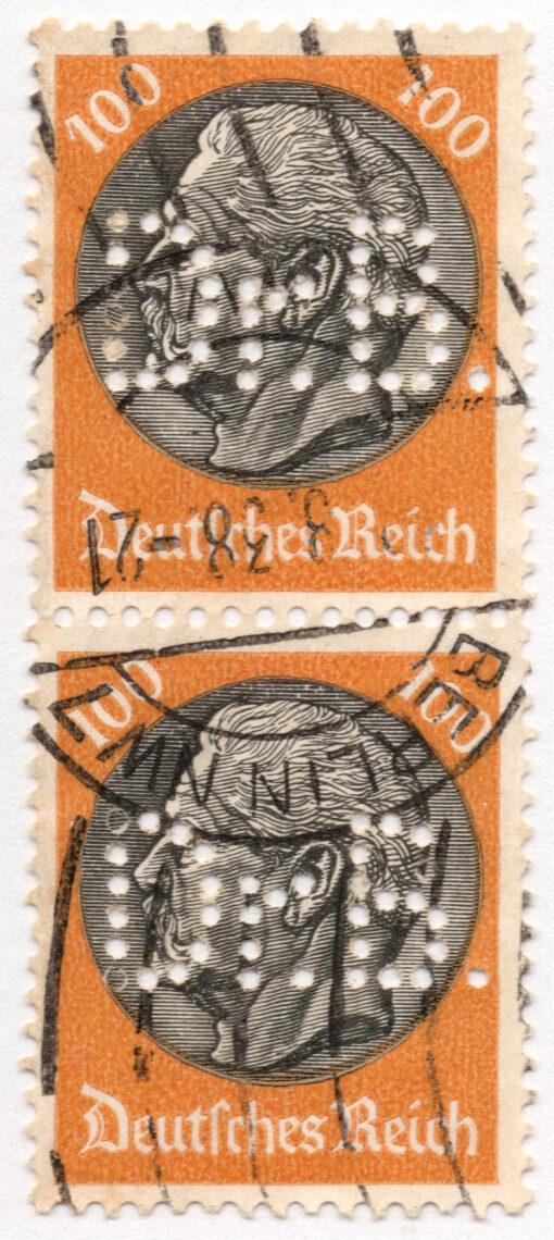1933 - Paul von Hindenburg (o par)