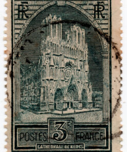 1929 - Monumento catedral de Reims