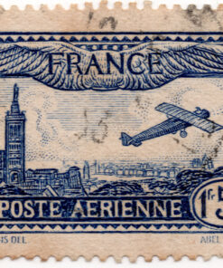 1930 - Avião sobrevoando Marselha (aéreo)