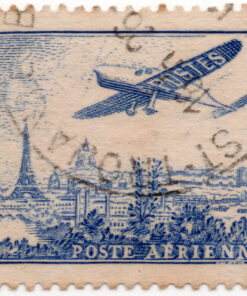 1934 - Avião sobre Paris (aéreo)
