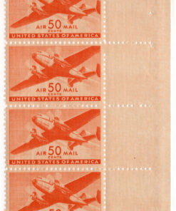 1941 - Correio aéreo - Avião bimotor (Quadra)