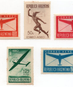 1940 - Correio Aéreo - série 5 selos