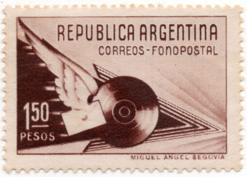 1939 - Serviço Postal Fonopost-Experimental