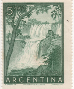 1954 - Paisagens locais - Cataratas del iguazu