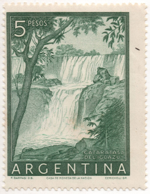 1954 - Paisagens locais - Cataratas del iguazu