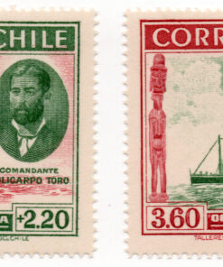 1940 - 50º Aniversário da Ocupação da Ilha de Páscoa e Fundo Hospitalar Local