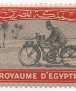 1943 - Motociclista - com Inscrição "Postes Expres"